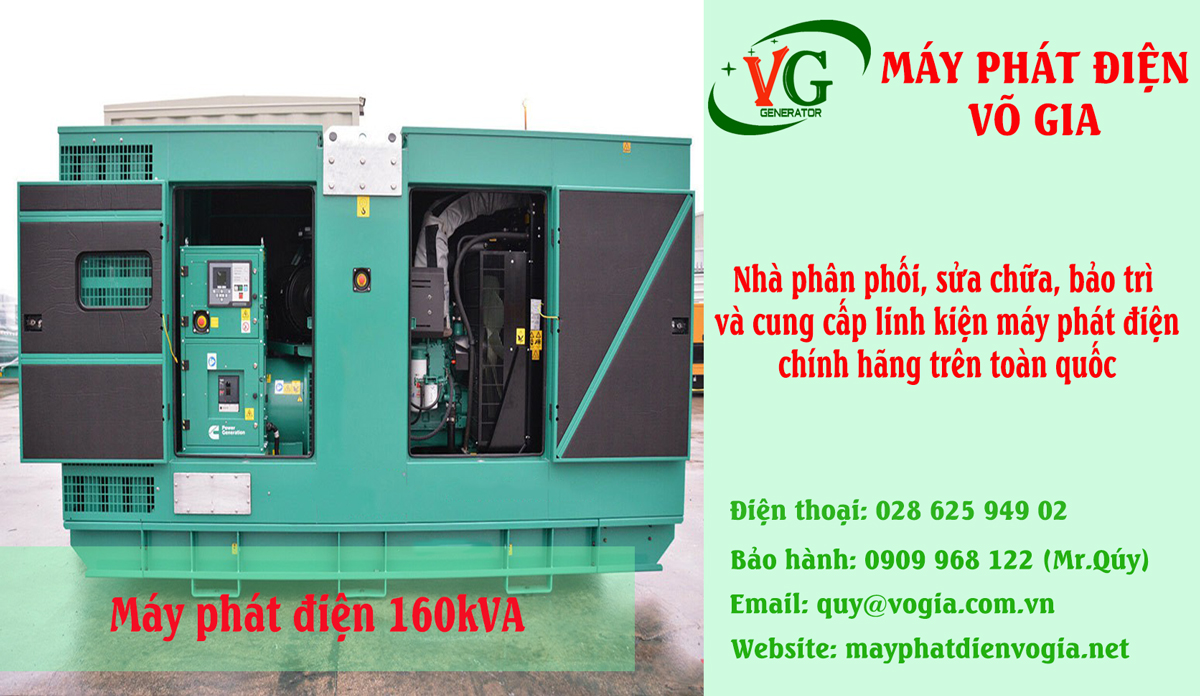 Máy phát điện 160kVA